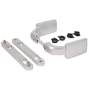 Комплект алуминиеви дръжки 3006FIX Locinox с предпазни планки и възможност за блокиране предназначени за брави за вграждане