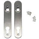 Комплект предпазни планки 3020-HYB Locinox за брави за вграждане