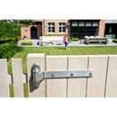 Комплект панти 3DW Locinox с рамо от горещо поцинкована стомана за дървени врати