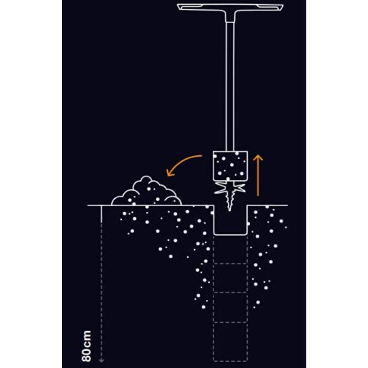 Ръчен инструмент за пробиване на дупки QuikDrill™ M, диаметър 15 см - Nika.bg