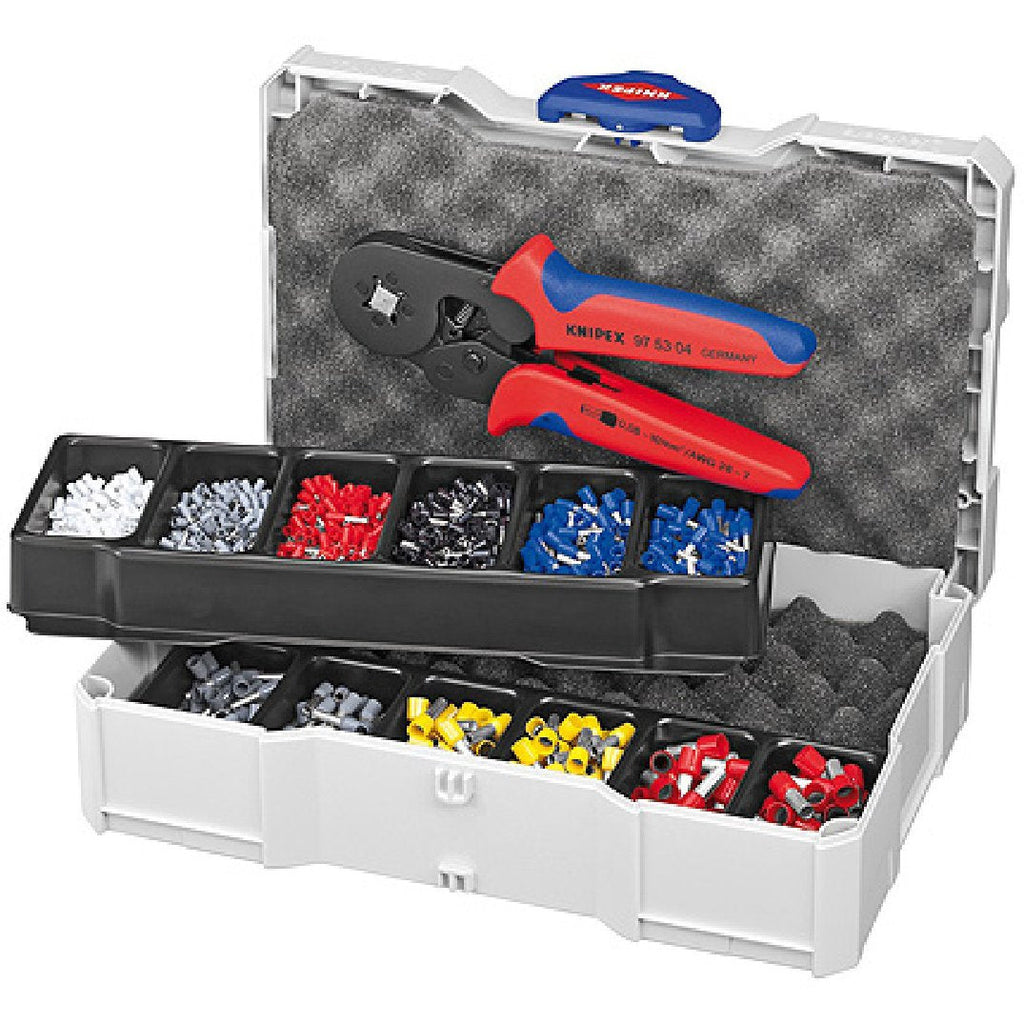 Купи Комплект Knipex за кримпване на гилзи 0.5 - 10 мм2 за 670.93 лв. само от Nika.bg