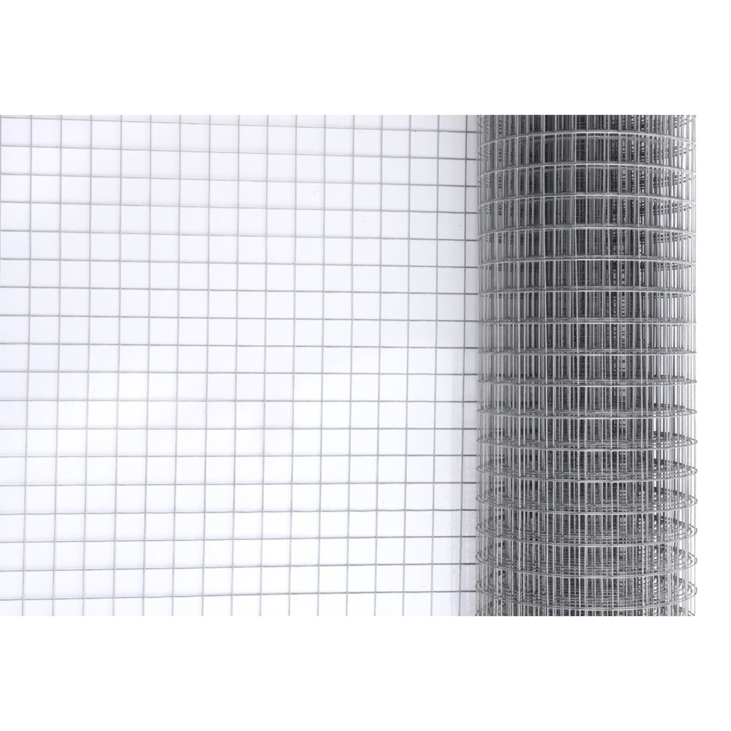 Електрозаварена мрежа HOBBY FENCE, 19 x 19 мм., ø 1.0 мм., поцинкована - Nika.bg