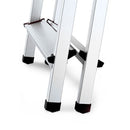 Двустранна алуминиева стълба DRABEST 2x6