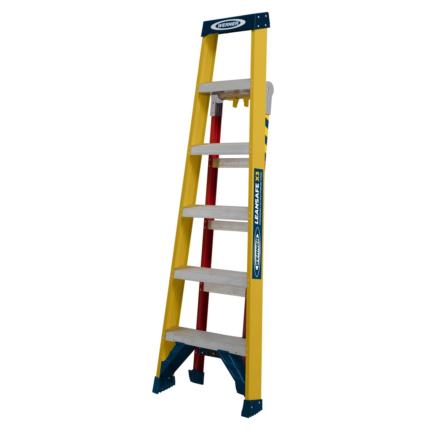 Многофункционална комбинирана стълба от фибростъкло 3 в 1 Werner Lean Safe X3