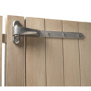 Комплект панти 4DW Locinox с рамо от неръждаема стомана за дървени врати