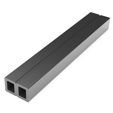 Подложен монтажен профил за WPC декинг 50x30 mm, L=2.0 м, черен