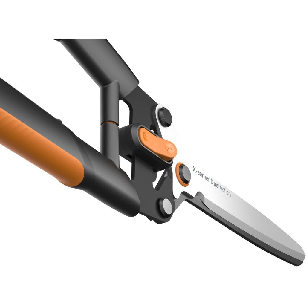 Ножица за храсти и жив плет Fiskars X-series DualAction™ HSX96 - Nika.bg