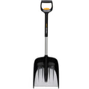 Телескопична лопата за сняг X-series™ с ергономична D-образна дръжка, регулируема дължина и удобство при снегопочистване.