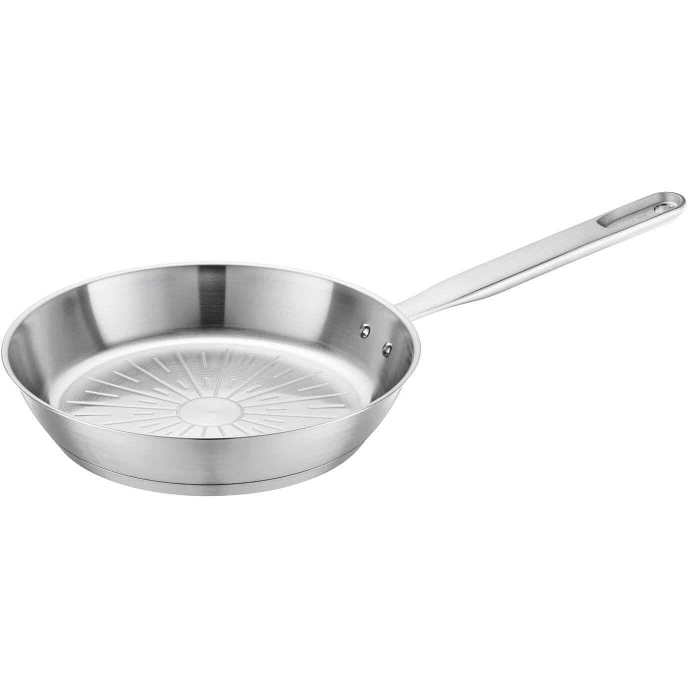 Тиган за пържене All Steel Pure, 24 см. - неръждаем стомана, гравирано дъно за равномерно пържене и карамелизиране