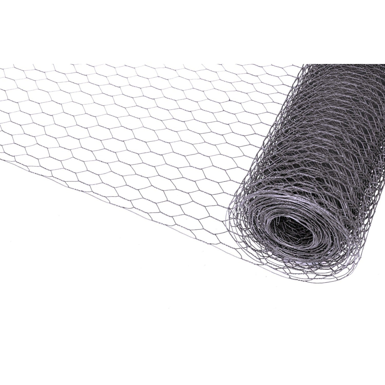Хексагонална мрежа HOBBY FENCE, 20 x 20 мм, ∅ 0.7 мм, поцинкована