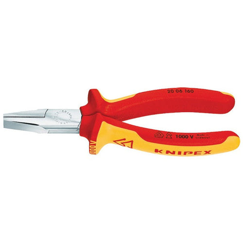 Купи Knipex Chrome Vanadium, Клещи комбинирани усилени 160 мм, 1000V VDE, 01 06 160 за 70.49 лв. само от Nika.bg