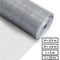 Електрозаварена мрежа HOBBY FENCE, 6.3 x 6.3 мм., ø 0.55 мм., поцинкована - Nika.bg