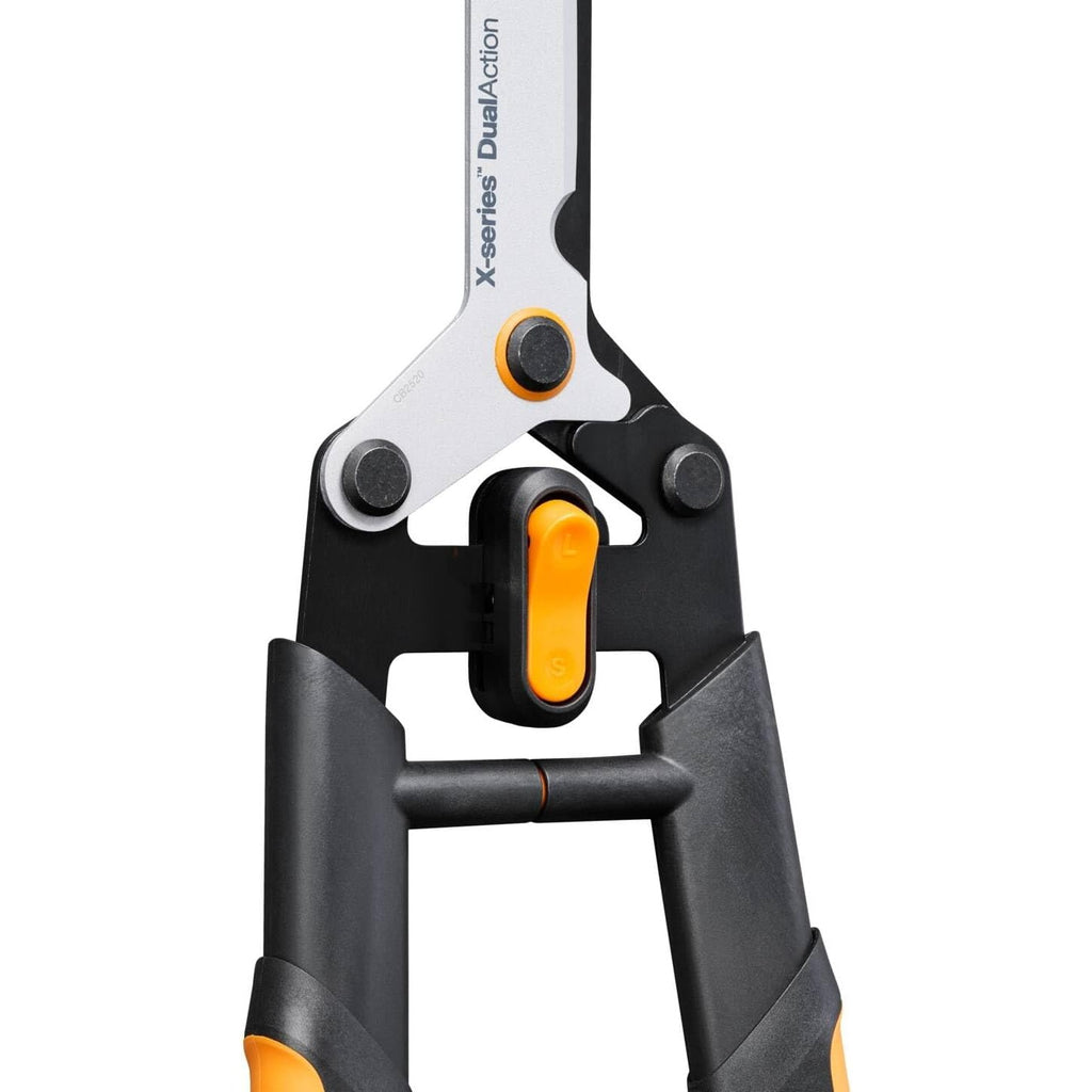 Ножица за храсти и жив плет Fiskars X-series DualAction™ HSX96 - Nika.bg