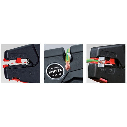Купи Клещи сваляне на изолация KNIPEX 2.5 - 16 мм2 за 256.05 лв. само от Nika.bg