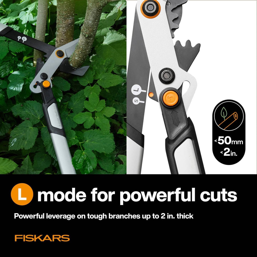 Градинска ножица за рязане на клони Fiskars X-series DualAction™ LX108