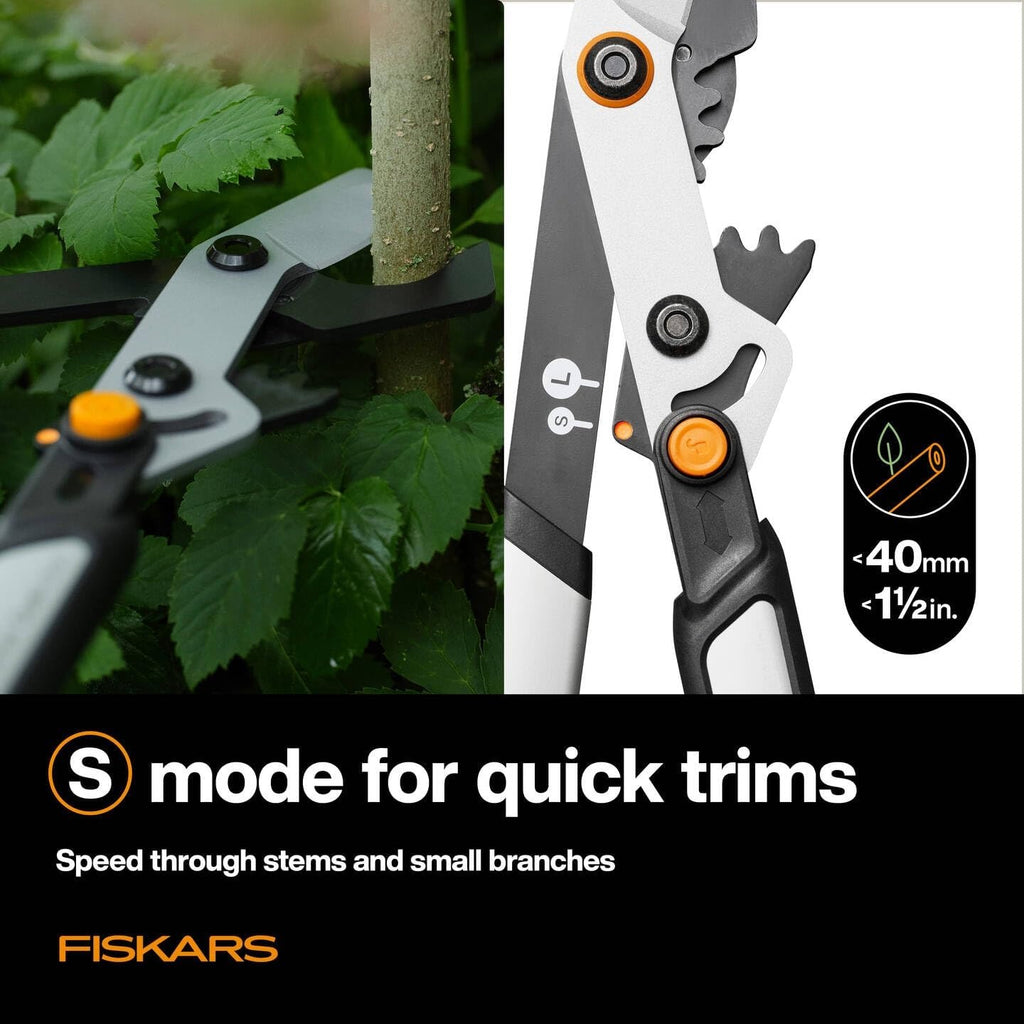 Градинска ножица за рязане на клони Fiskars X-series DualAction™ LX108