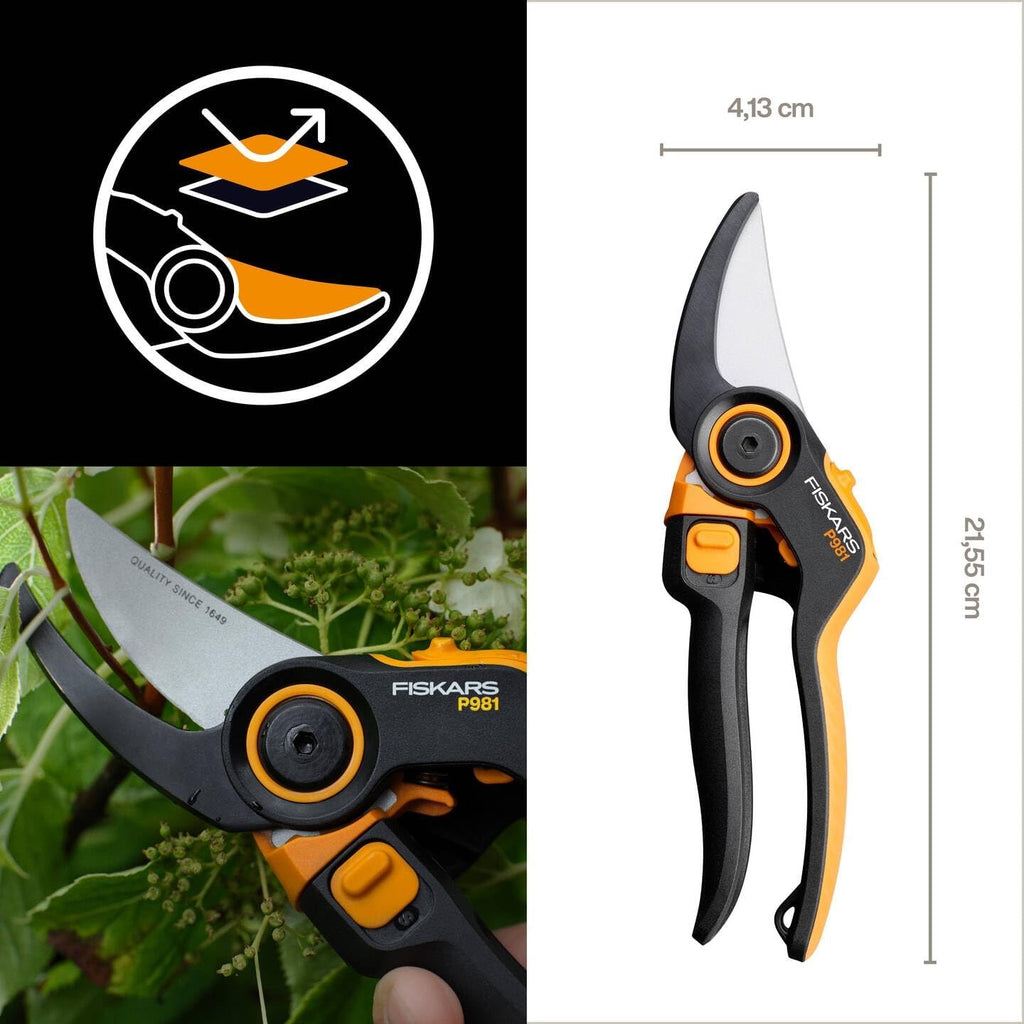 Лозарска ножица Fiskars X-Series DualAction™ P981
