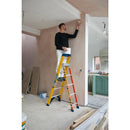 Многофункционална комбинирана стълба от фибростъкло 3 в 1 Werner Lean Safe X3