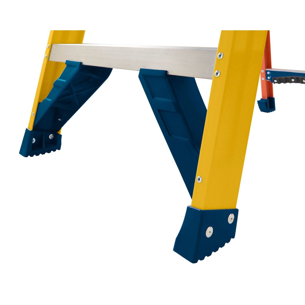 Многофункционална комбинирана стълба от фибростъкло 3 в 1 Werner Lean Safe X3