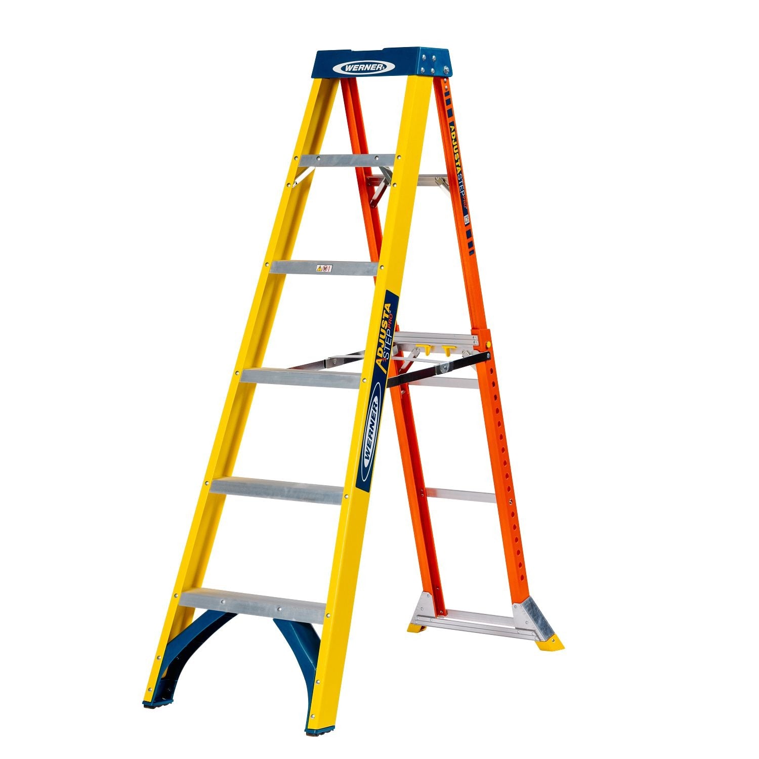 Многофункционална стълба от фибростъкло Werner AdjustaStep PRO 6