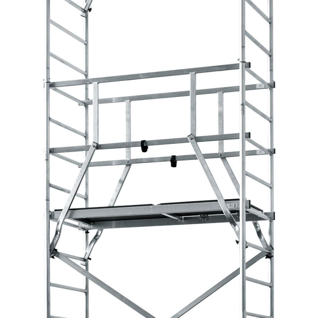 Парапет GuardMatic за скеле ClimTec с оригинални немски аксесоари, 5 години гаранция, лесен монтаж.