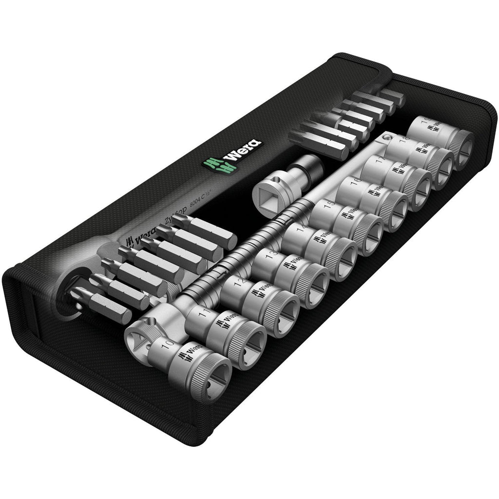 Купи Комплект инструменти с тресчотка WERA Zyklop Metal 1-2“ - 28 части за 313.96 лв. само от Nika.bg
