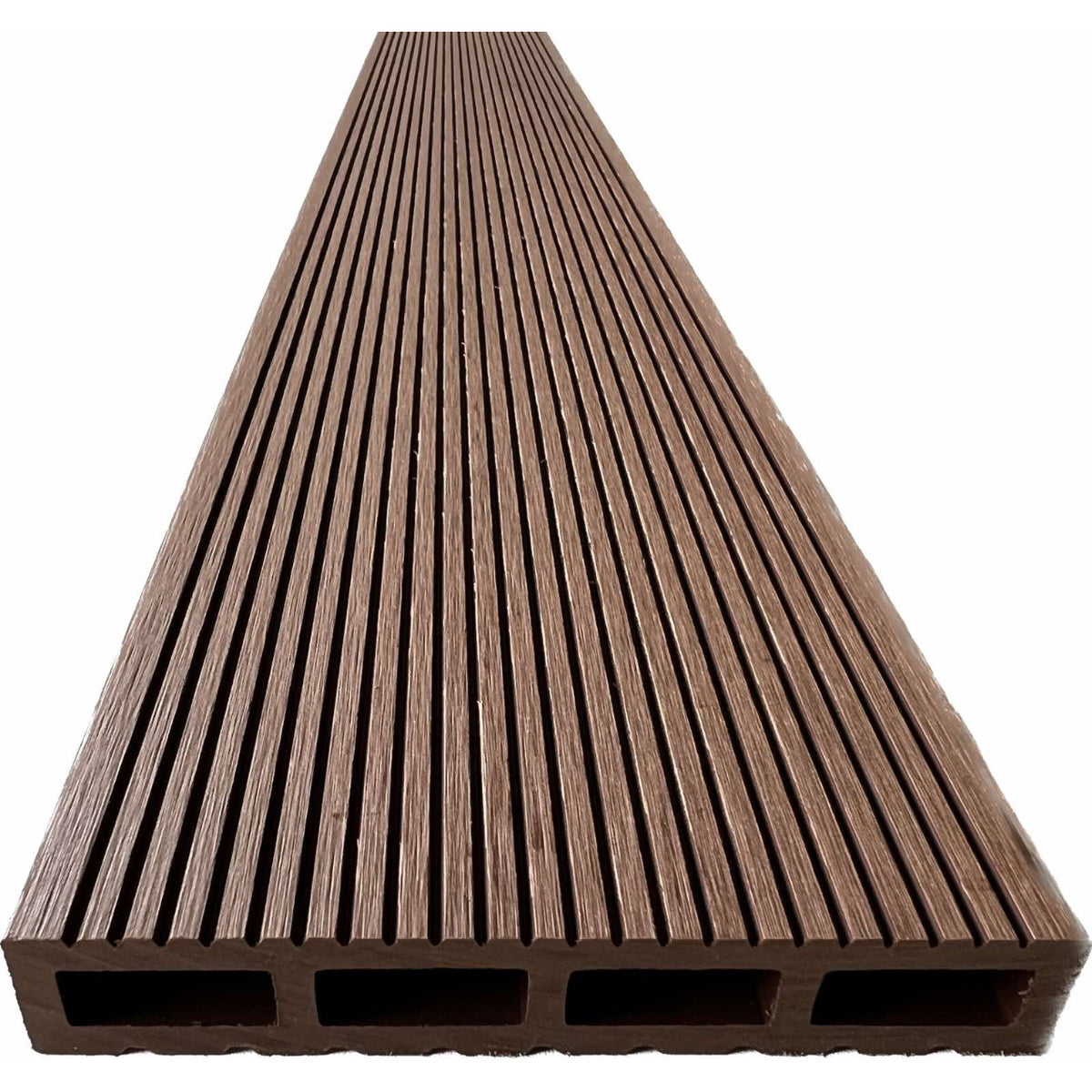 WPC дъска за огради и облицовки, 120x20x2000 mm, цвят тиково дърво - Nika.bg