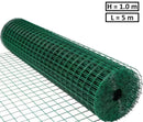 Електрозаварена мрежа HOBBY FENCE с PVC покритие, 19 x 19 мм, ø 0.9 мм, зелен цвят