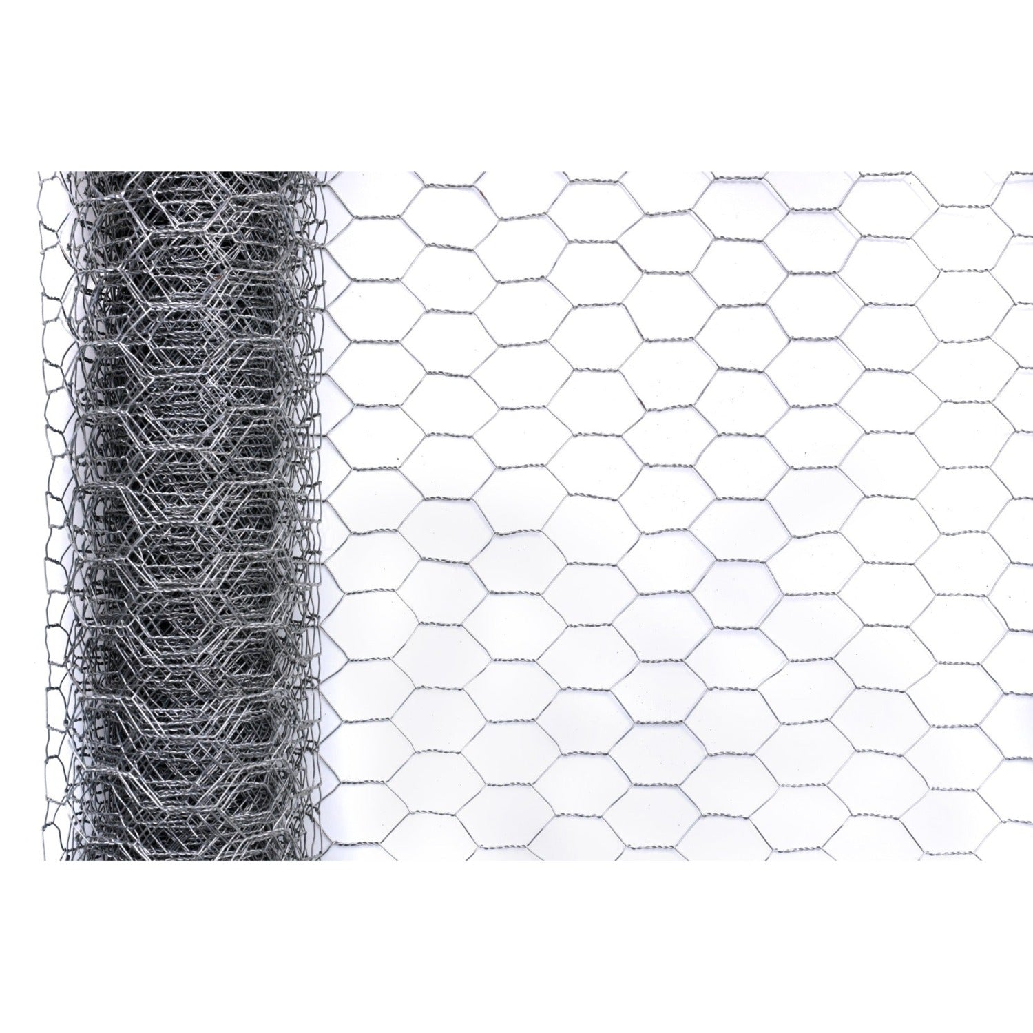 Хексагонална мрежа HOBBY FENCE, 25 x 25 мм., ∅ 0.8 мм., поцинкована