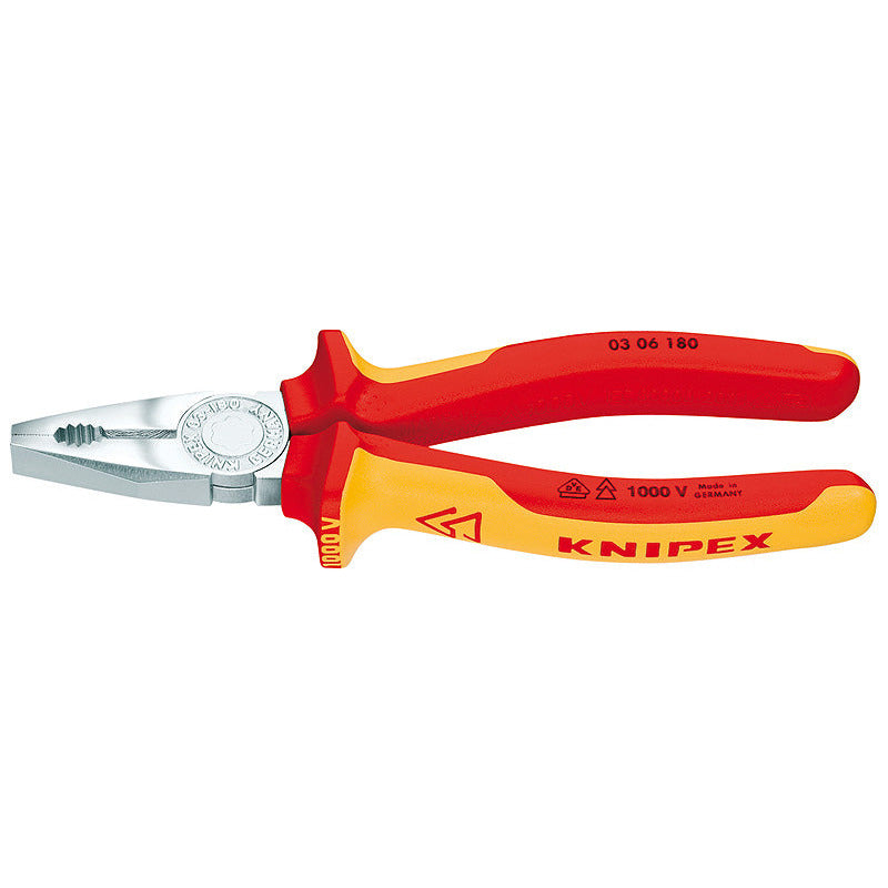 Купи Комбинирани клещи KNIPEX 160 мм, изолирани 1000 V за 48.99 лв. само от Nika.bg