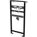 Монтажна рамка за писоар, самоносеща, регулируеми прегради и анкерни крачета, подходяща за стенен монтаж.