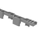 Линеен фиксатор за плоча от полиетилен, удобен за долна армировка и окачени плочи.