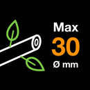 Градинска ножица за рязане на клони с разминаващи се остриета PowerGear™ (S) L72