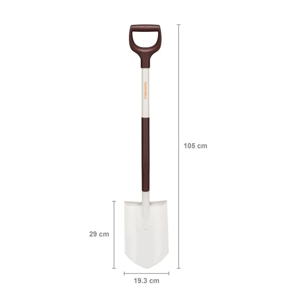 Заострена лопата Fiskars White™ - Nika.bg