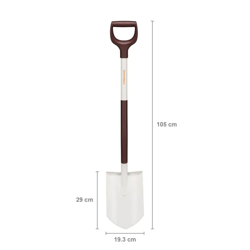 Заострена лопата Fiskars White™