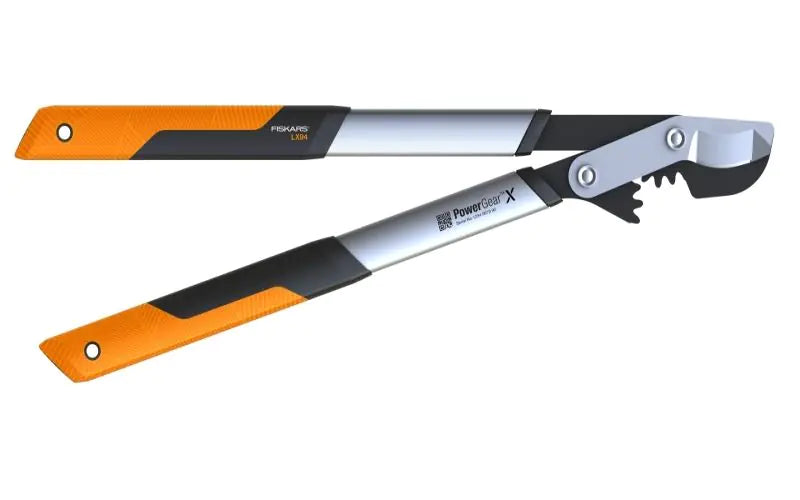 Овощарска ножица PowerGearX™ със стоманен зъбчат механизъм и разминаващи се остриета L LX98