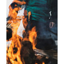 Нож с пила и вградено точило в канията