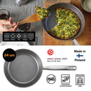 Тиган за пържене Fiskars All Steel с незалепващо керамично покритие, 24cm