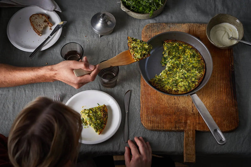 Тиган за пържене Fiskars All Steel с незалепващо керамично покритие, 24cm