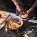 Тиган за пържене Fiskars All Steel с незалепващо керамично покритие, 26cm