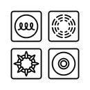 Уок тиган Fiskars All Steel с незалепващо керамично покритие, 28cm