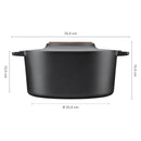 Чугунена касерола Fiskars Norden, 6L