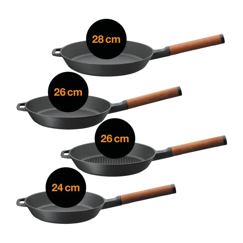 Чугунен тиган Fiskars Norden, 26cm