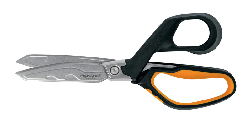 Професионална ножица за изолационни материали с подсилен механизъм Fiskars PRO PowerArc, 21 cm