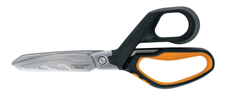 Професионална ножица за изолационни материали с подсилен механизъм Fiskars PRO PowerArc, 21 cm