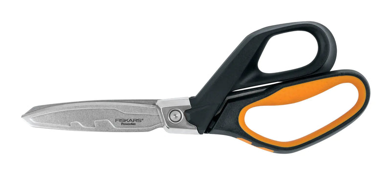 Професионална ножица за изолационни материали с подсилен механизъм Fiskars PRO PowerArc, 26 cm