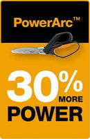 Професионална ножица за изолационни материали с подсилен механизъм Fiskars PRO PowerArc, 26 cm