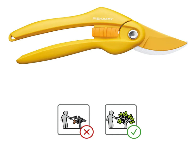 Лозарска ножица с разминаващи се остриета SingleStep™ Saffron