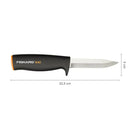 Подаръчен сет Fiskars: брадва за къмпинг X5, универсален нож K40 и точило XSharp™