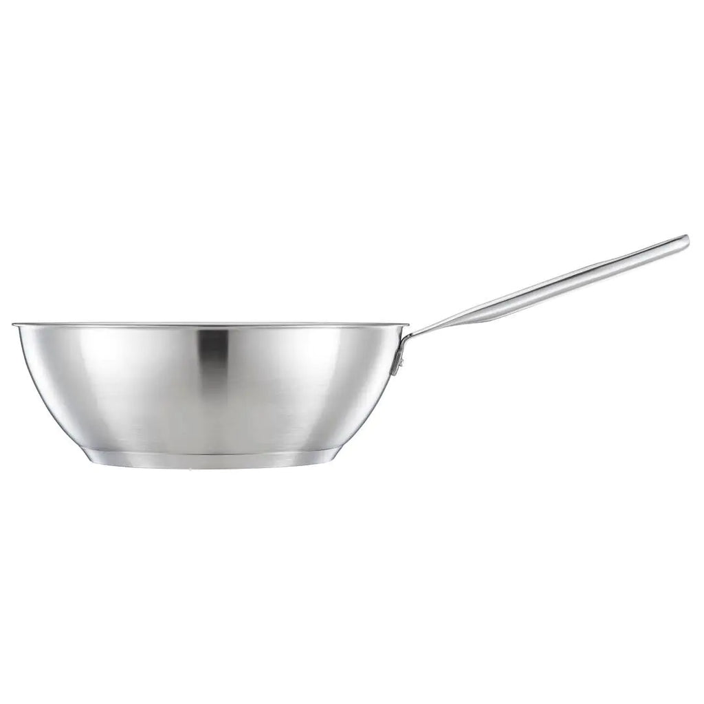 Уок тиган Fiskars All Steel с незалепващо керамично покритие, 28cm - Nika.bg